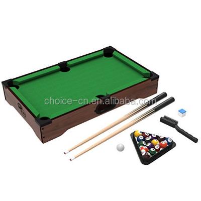 China China High Quality Kids Indoor Game Toy Mini Pool Table for sale