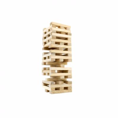 China Wooden Top Selling Giant Collapsing Wooden Toy Tower Game for sale