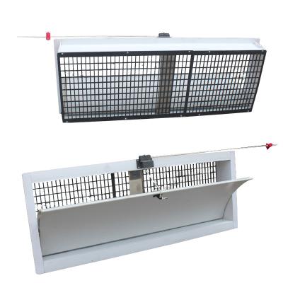 China Farms Low Price Wholesale Single Open Side Wall Ceiling Inlets High Quality Ventilation Window for sale