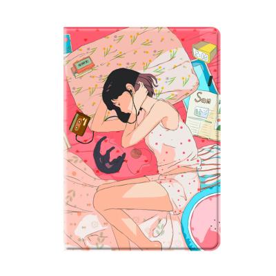 China Perfect Protective Painting Cartoon Tablet Silicone Case For iPad Air 1/2/3 Cover 9.7 10.5 for sale