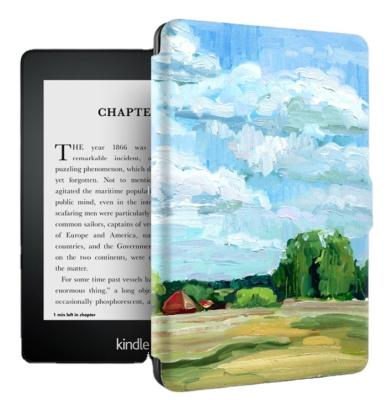 China Printed Perfect Pad Customize Case For Amazon Kindle Paperwhite Smart Cover for sale