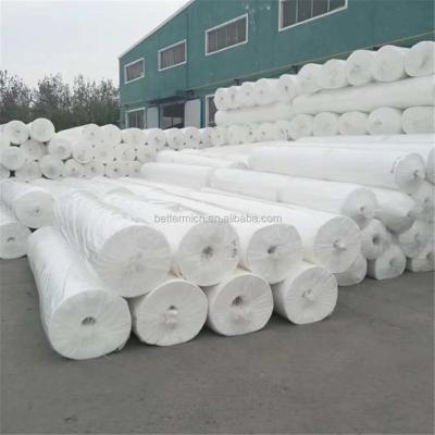 China Traditional High Quality White Pet Fabric Geotextile Nonwoven Membrane for sale