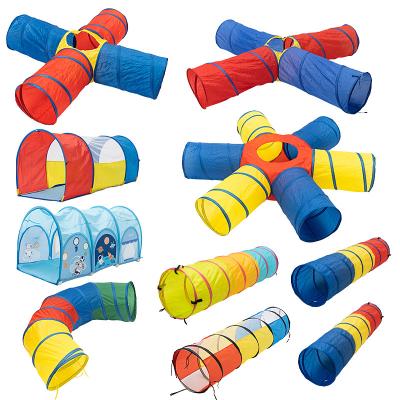 China Kids Toy Babies Indoor Outdoor Toys Sports Backyard Playset Kids Tunnel Toddlers Play Tunnel Tent for sale