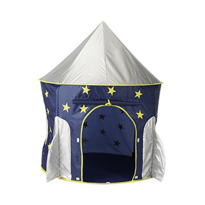 China Soft Toy Rocket Ship Tent - - spaceship tent for kids - foldable pop up star play tent for sale