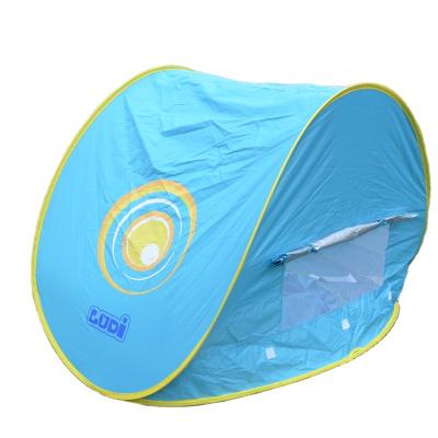 China Toy Children Waterproof Pop Up Soft Sun UV-protecting Sunshelter Baby Beach Tent With Pool for sale