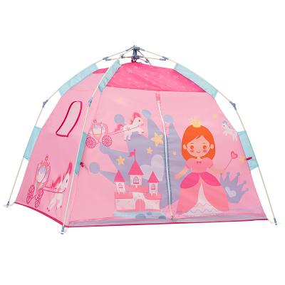 China Toy Pink Princess Castle Tent soft for indoor and outdoor kids, kids tent for girls boys. for sale