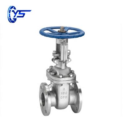 China ASTM A216 Class150 3 Inch 16 Inch OS&Y General Custom Manual Flanged SS304 Gate Valve Price List for sale