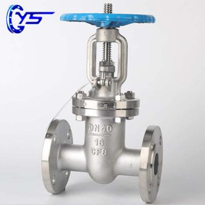 China 36 Inch Part General Steam Pn16 Hand Wheel Stainless Steel Gate Valve for sale