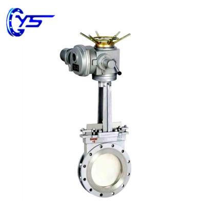 China Carbon Steel Stainless Steel Knife PN10/16 General Electric Gate Valve for sale