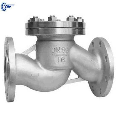 China CF8M General Hood PN16 PN25 Stainless Steel Body Lift Check Valve for sale