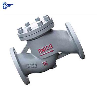 China General Water Pipe Fitting SS304 Seat WCB Disc Cast Steel Body Non Return Valve for sale