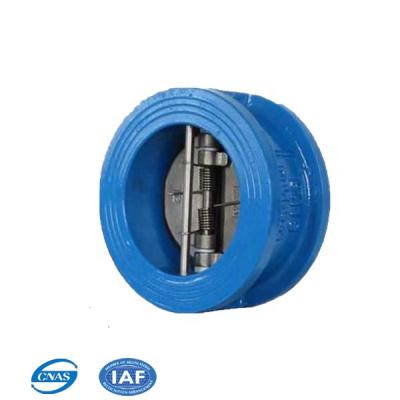 China DH77X check valve general rubber wafer cast iron 6 inch china suppliers for sale