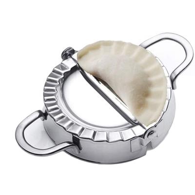 China Viable Manual 304 Stainless Steel Ravioli Maker Dumpling Wrapping Mold for sale