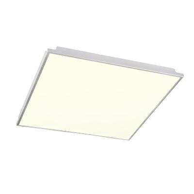 China High radiation 2021 home studio aisilan smart square trimless trimless smd led ceiling light slim panel for sale