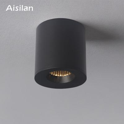 China EUROPEAN Australia lobby garage 7w cylindrical surface mounted dim spot down lights led ceiling downlight for sale