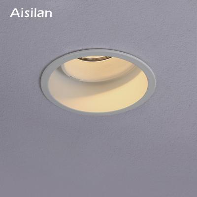 China 2021 modern Aisilan home Rcessed lampara Para focos beam anti-glare downlight LED spotlight for sale