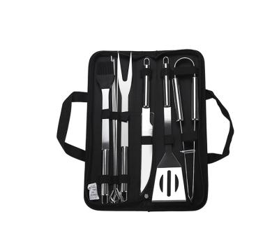 China Easily Cleaned Manufacturer Outdoor Multifunctional Grill Portable Easy Clean Stainless Steel Grill Tool Set for sale