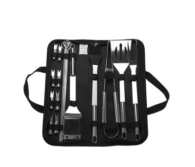 China Easily Cleaned The Most Popular Excellent Performance Grill Portable Sturdy Stainless Steel Grill Tool Set for sale