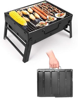 China Adjustable Height High Quality portable small grills and smokers folding tabletop for outdoor barbecues for sale