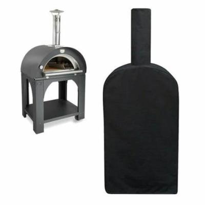 China Dustproof Best Selling pizza oven cover with chimney outdoor waterproof bbq cover for sale