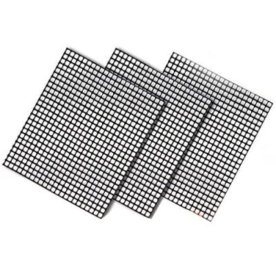 China Dustproof Great Reputation Splendid Quality Fiberglass Non-Stick Grill Net Silicon Grill Paint Mat for sale