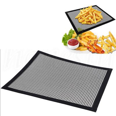 China Dustproof Premium Quality Wholesale Custom Fiberglass Grill Net Silicon Grill Paint Mat for sale