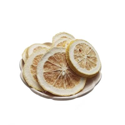 China Wholesale Organic Freeze Dried Fruit Chips Bulk Dried Lemon Slice for sale