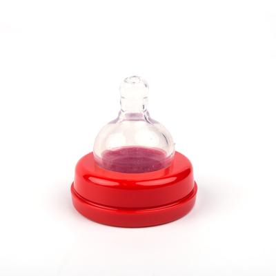 China BPA Standard Size Medical Grade Silicone Bottle Nipple Free Wide Nipple Baby Milk Bottle Nipple for sale