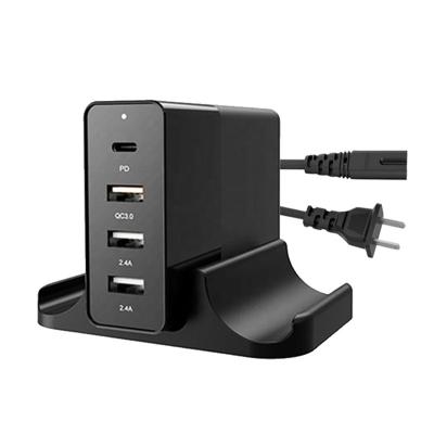 China Multi Port 48W USB Charger PD QC3.0 Protocol Quick Charge 4 Fast Dual USB Charger Station For iPhone Tablet Power Adapter for sale