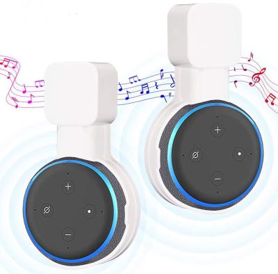 China Convenient Echo Dot Wall Mount for 3rd Gen, Outlet Wall Mount Holder for Speaker, Space-saving Echo Accessories for Your Smart Home for sale