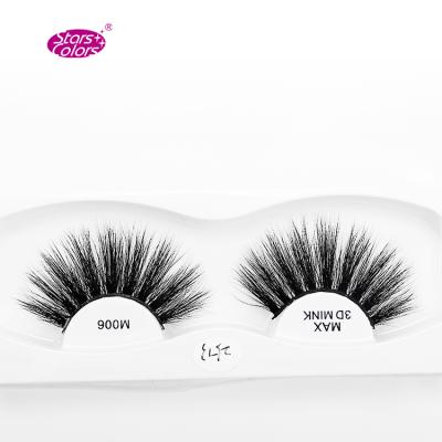 China 3D Layered 3D Effect 5D 25mm Mink Lashes Real Mink 100% Strip Lashes False Eyelashes for sale