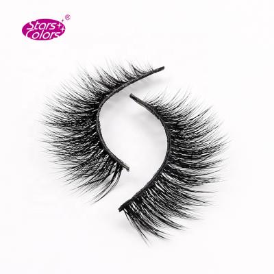 China Wholesale Private Label 3D Mink Lashes False Eyelash High 3D Effect Free Sample for sale