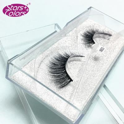 China 3D Tape Lashes Starscolors Tape 3D Mink Lashes False Lashes for sale