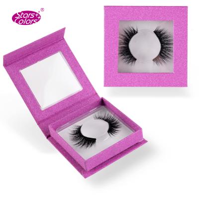 China Wholesale Natural Handmade Cruelty Free Long False 3d Mink Eyelashes Luxury Seller With Custom Packing Box for sale