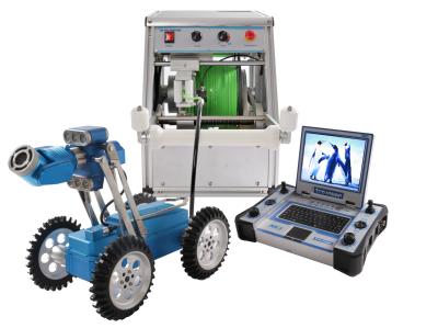 China Drainage Inspection Robot CCTV Pipe Inspection Equipment With Powerful Lights for sale