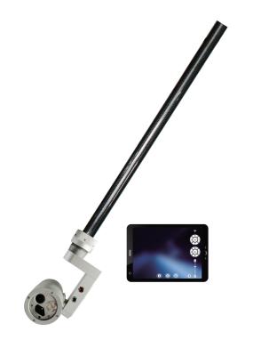 China Hand Held Sewer Video Inspection Camera With Carbon Fiber Pole Lightweight for sale