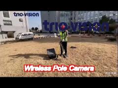 auto focus ip68 carbon fiber pole mounted inspection camera