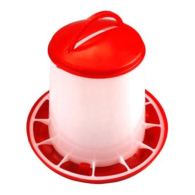 China Durable 6Kg Chicken Feeder And Plastic Hanging Thickness Poultry Feeder And Drinkers For Poultry Farm for sale