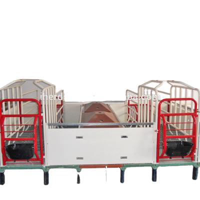 China Farms International Standard Livestock Hog Farm Breeding Equipment Sow Setting Bar With Feeding Bowl for sale