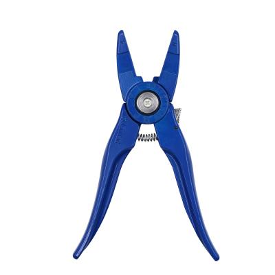 China Blue One Piece Sheep Goat Ear Tag Applicator Equipment Pliers Sheep Ear Tag Animal Pliers for sale