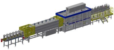 Китай Круглые бутылки Тепловая упаковочная упаковочная машина с одноканальной автоматической упаковкой продается