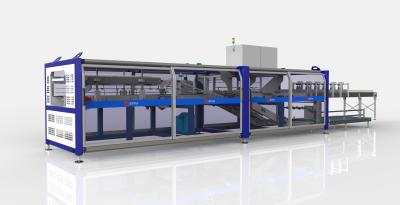 China Fully Automatic Wrap Around Case Packer 18kW For Beverage Production Line for sale