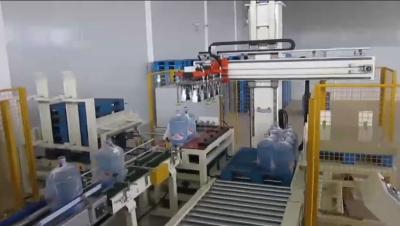 China 5L-10L PET Round Plastic Bottle Packing Machine Beverage Bottling Line for sale