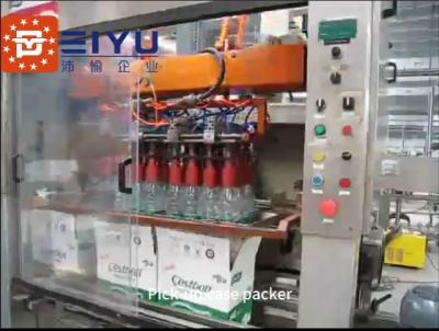 China Pick Up Top Load Case Packer Robot Packing Machine 20KW OEM for sale