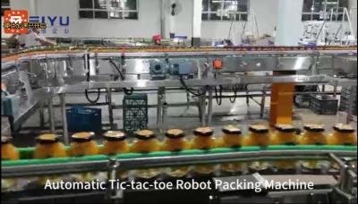 China High Speed Auto Case Packing Equipment Tic Tac Toe Robot Packer for sale