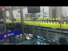 Hot melt adhesive labeling machine for PET bottle juice production line