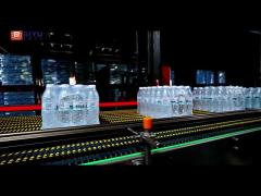 Box conveyor for 60000BPH bottled water production line