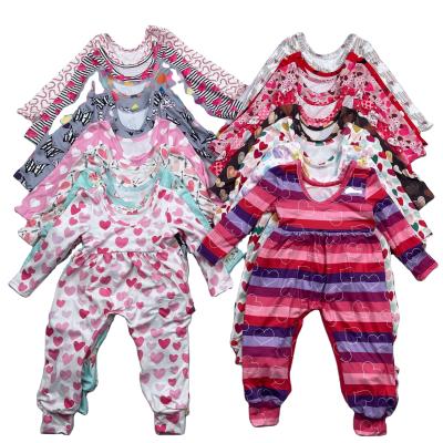 China Breathable Clothes Valentine's Day Pink Children's Clothing Kids Overalls Pink Romper Long Pants Baby Pink Overalls for sale