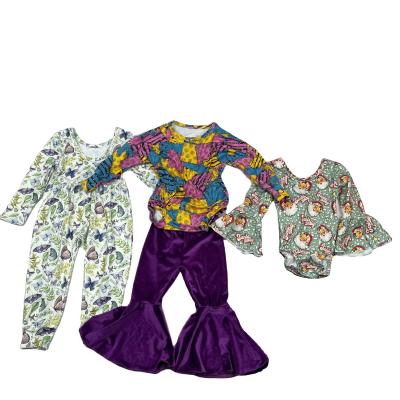 China Wholesale Casual Kids Clothing Sets Toddler Girl Clothes Outfits Tops Rompers Toddler Jumpsuit Girls' Clothing Sets for sale