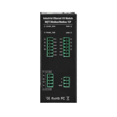 China Industrial High Speed Pulse Counter Ethernet Modbus TCP I/O Module M120E for sale